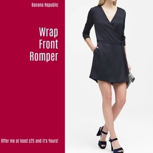 NWT Banana Republic Wrap Romper (2 for $40) (V62)